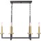 Progress Lighting Blakely Collection Six-Light Chandelier P400113-143 - alternate 6